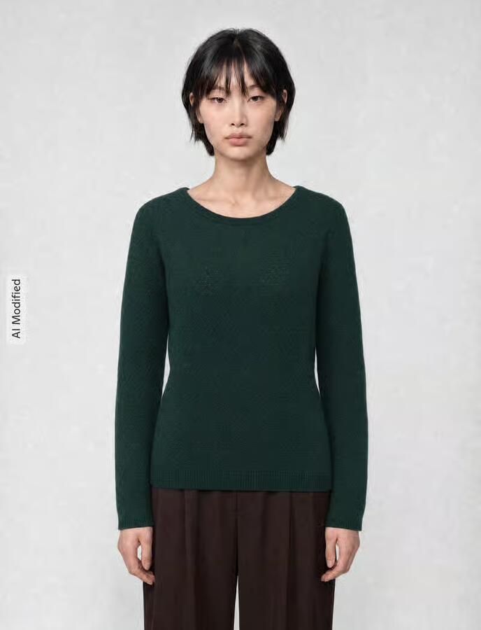 Vero Moda Trui met ronde hals VMCARE STRUCTURE LS O-NECK BLOUSE