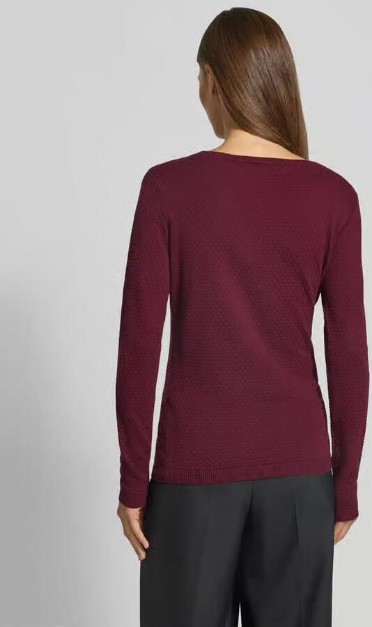 Vero Moda Regular fit gebreide pullover met ronde hals model 'CARE STRUCTURE' - Foto 4