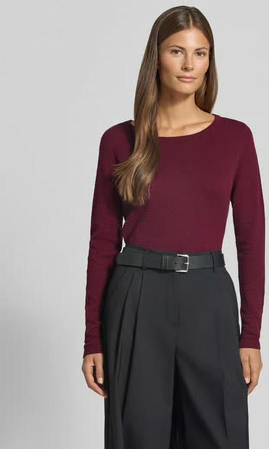 Vero Moda Regular fit gebreide pullover met ronde hals model 'CARE STRUCTURE' - Foto 5