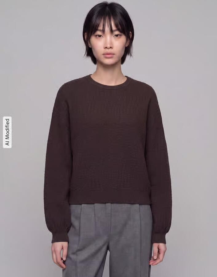 Vero Moda Regular fit pullover van viscosemix model 'NANCY' - Foto 2