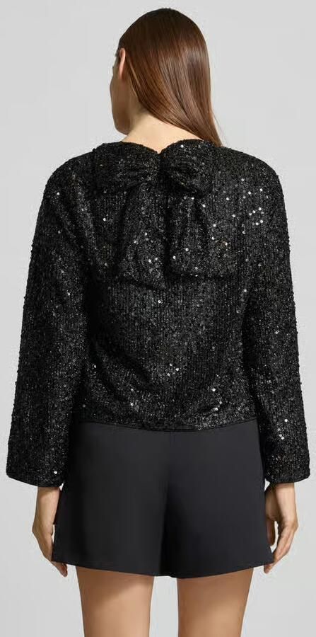 Vero Moda Regular fit shirt met lange mouwen met pailletten model 'NAJA'
