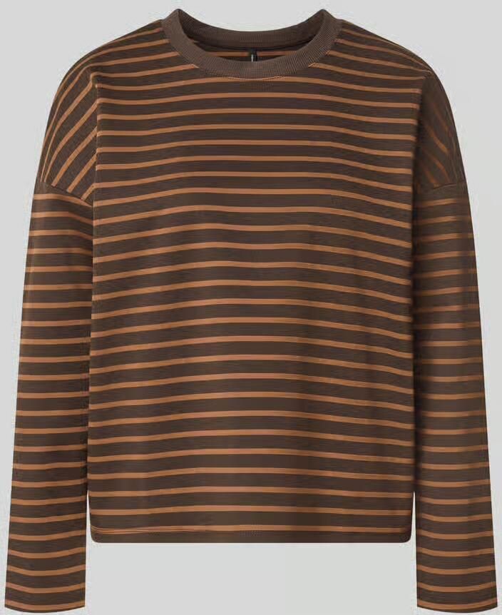 Vero Moda Regular fit shirt met lange mouwen met viscose model 'ABBY'