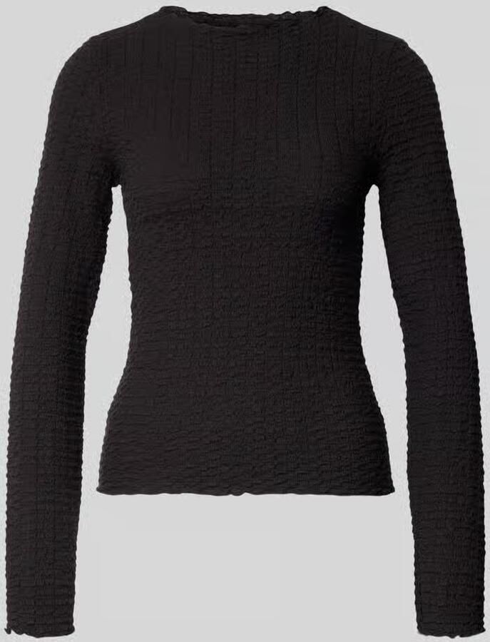 Vero Moda Regular fit shirt met lange mouwen van katoenmix model 'ZIA' - Foto 4