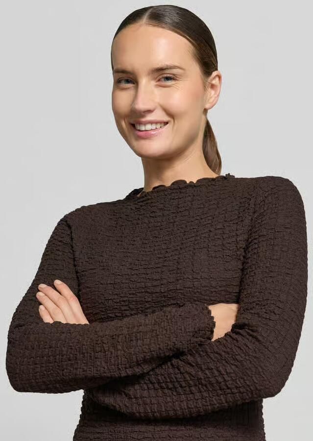 Vero Moda Regular fit shirt met lange mouwen van katoenmix model 'ZIA' - Foto 5