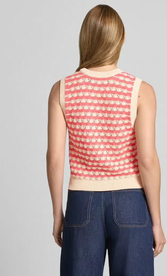 Vero Moda regular fit spencer van puur katoen model 'CORAL REEF' - Foto 3