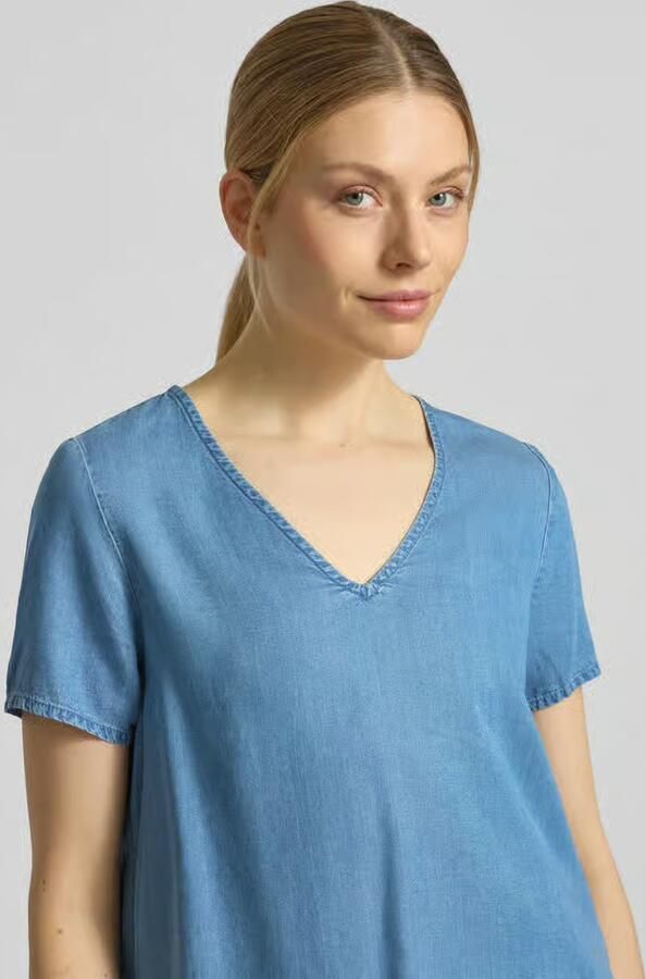 Vero Moda regular fit T-shirt van lyocell model 'BREE' - Foto 4