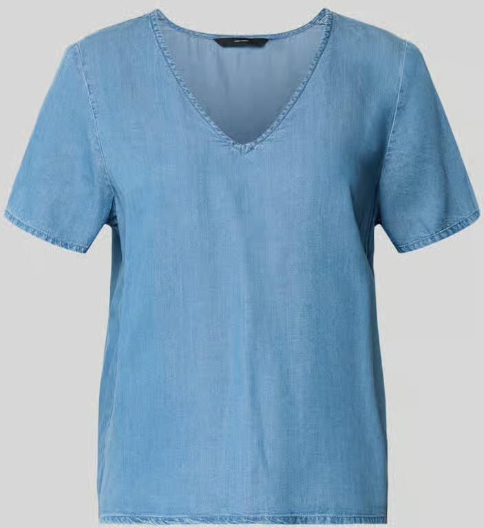 Vero Moda regular fit T-shirt van lyocell model 'BREE' - Foto 5