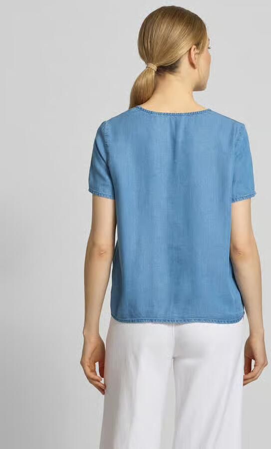 Vero Moda regular fit T-shirt van lyocell model 'BREE' - Foto 4