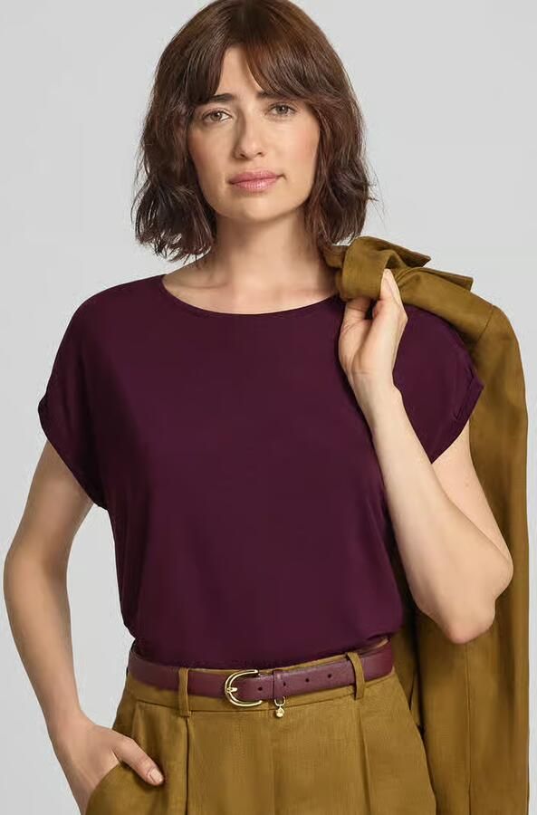 Vero Moda Shirt met ronde hals VMAVA PLAIN SS TOP GAJRS NOOS - Foto 6
