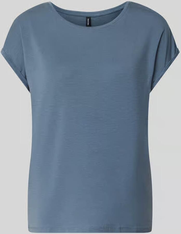 Vero Moda Shirt met ronde hals VMAVA PLAIN SS TOP GAJRS NOOS