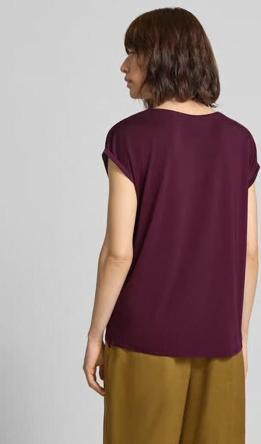 Vero Moda Shirt met ronde hals VMAVA PLAIN SS TOP GAJRS NOOS - Foto 6