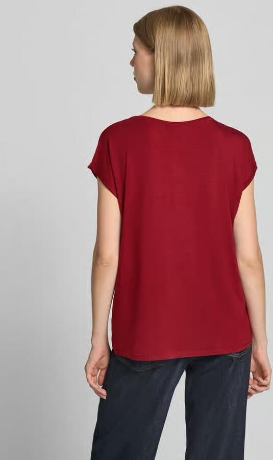Vero Moda regular fit T-shirt van lyocellmix model 'AVA' - Foto 3