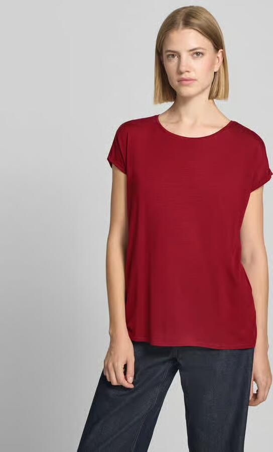 Vero Moda regular fit T-shirt van lyocellmix model 'AVA' - Foto 2