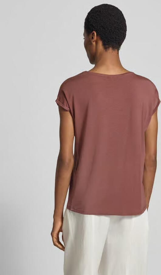 Vero Moda Shirt met ronde hals VMAVA PLAIN SS TOP GAJRS NOOS - Foto 8