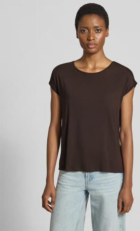 Vero Moda Shirt met ronde hals VMAVA PLAIN SS TOP GAJRS NOOS - Foto 9