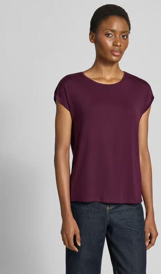 Vero Moda Shirt met ronde hals VMAVA PLAIN SS TOP GAJRS NOOS - Foto 9
