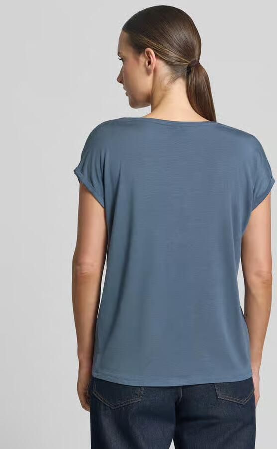 Vero Moda Shirt met ronde hals VMAVA PLAIN SS TOP GAJRS NOOS - Foto 4