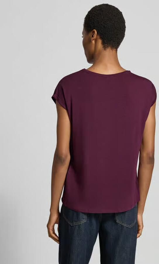 Vero Moda Shirt met ronde hals VMAVA PLAIN SS TOP GAJRS NOOS - Foto 8