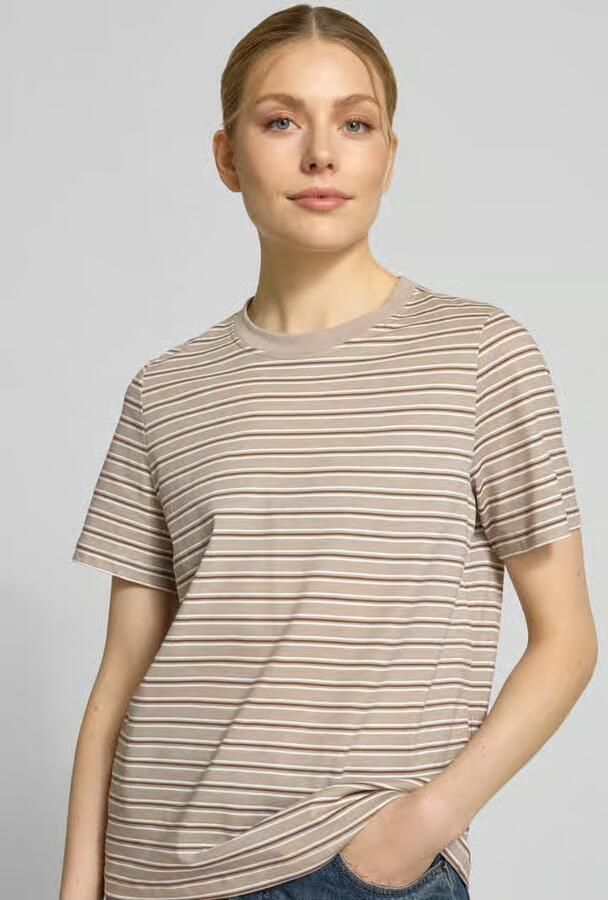 Vero Moda regular fit T-shirt van puur katoen model 'PAULINA'