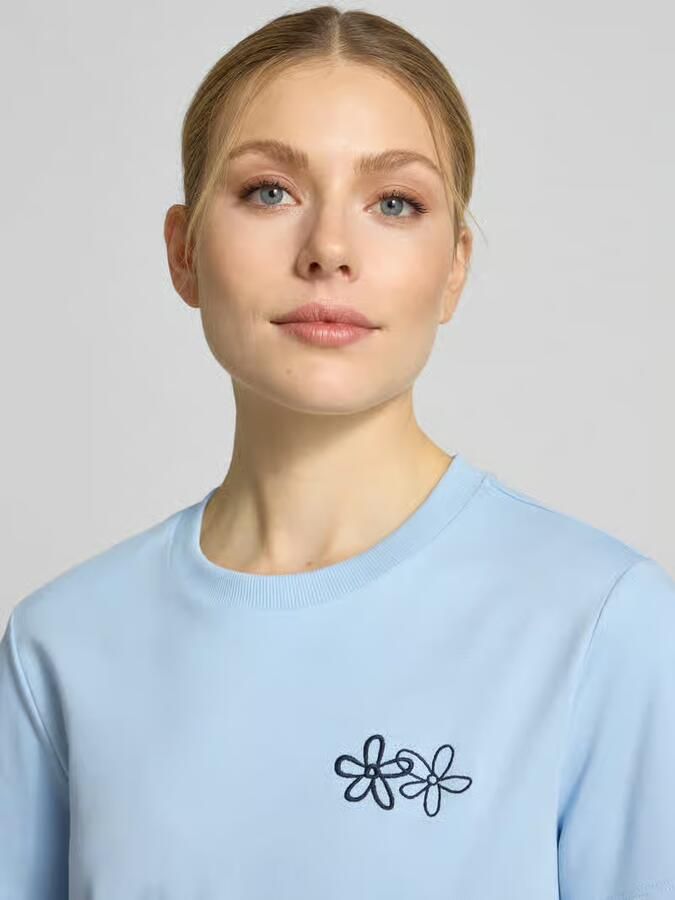 Vero Moda regular fit T-shirt van puur katoen model 'SARA'