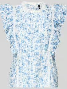 Vero Moda regular fit T-shirt van viscosemix model 'BLISS'