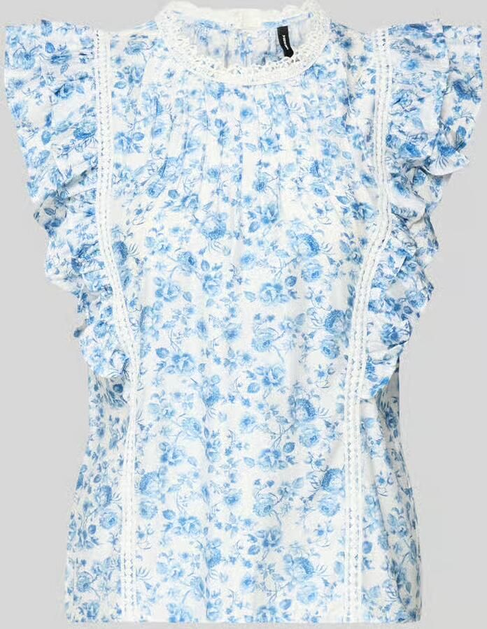 Vero Moda regular fit T-shirt van viscosemix model 'BLISS' - Foto 2