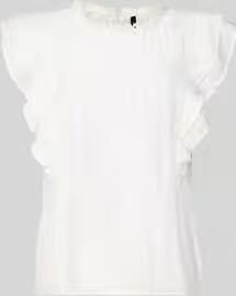 Vero Moda regular fit T-shirt van viscosemix model 'BLISS'