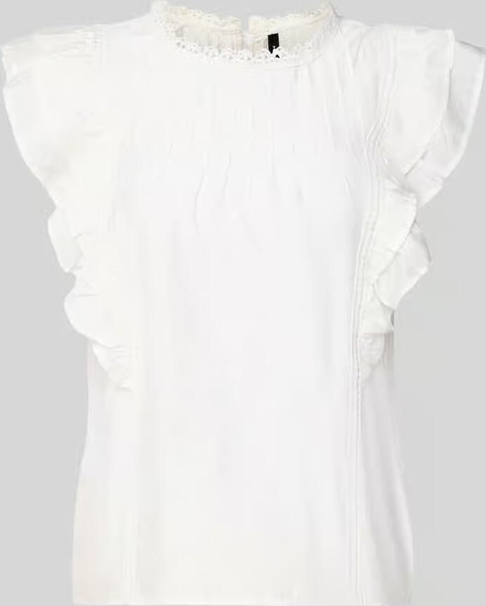 Vero Moda regular fit T-shirt van viscosemix model 'BLISS' - Foto 2