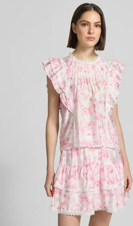 Vero Moda regular fit T-shirt van viscosemix model 'BLISS' - Foto 2