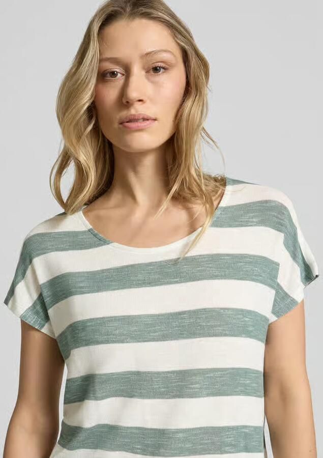 Vero Moda Shirt met korte mouwen VMWIDE STRIPE SL TOP GA JRS NOOS - Foto 2