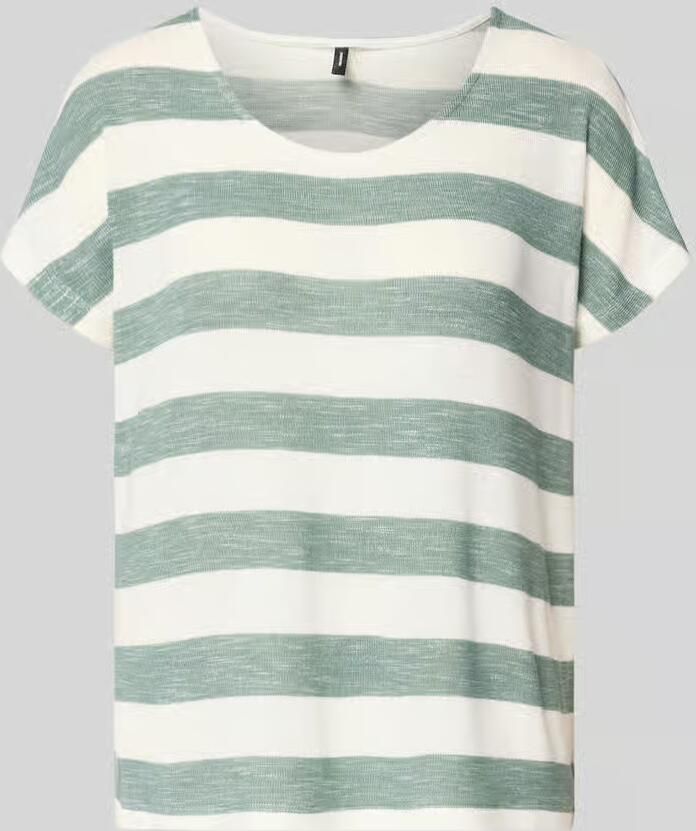 Vero Moda Shirt met korte mouwen VMWIDE STRIPE SL TOP GA JRS NOOS - Foto 3