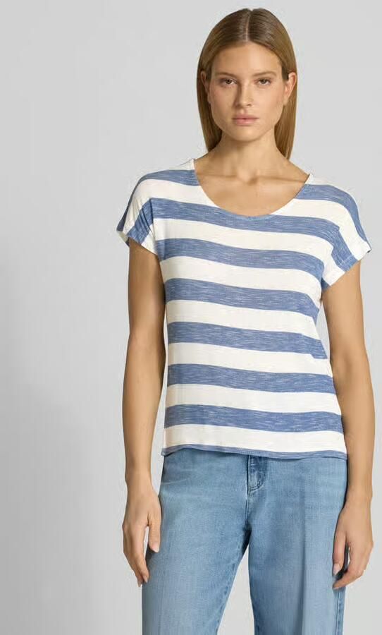 Vero Moda Shirt met korte mouwen VMWIDE STRIPE SL TOP GA JRS NOOS - Foto 10