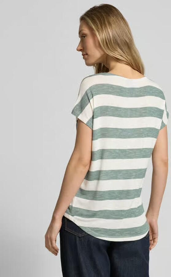 Vero Moda Shirt met korte mouwen VMWIDE STRIPE SL TOP GA JRS NOOS - Foto 2