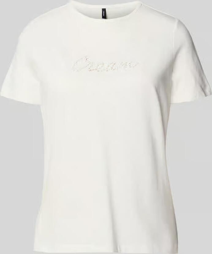 Vero Moda regular fit T-shirt van zuiver katoen model 'MIRANDA' - Foto 2