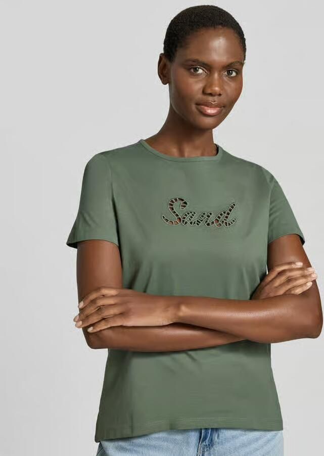 Vero Moda regular fit T-shirt van zuiver katoen model 'MIRANDA'