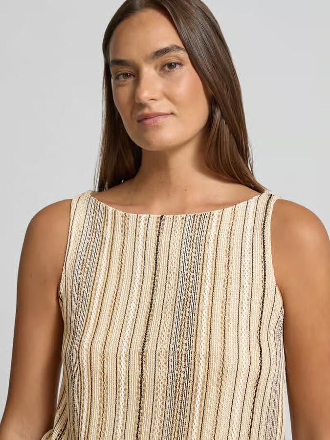 Vero Moda regular fit tank top met all-over motief model 'DEMI'