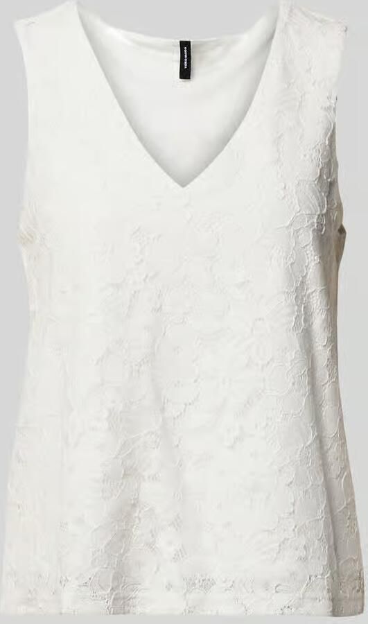 Vero Moda regular fit tanktop van katoenmix model 'HONEY' - Foto 2