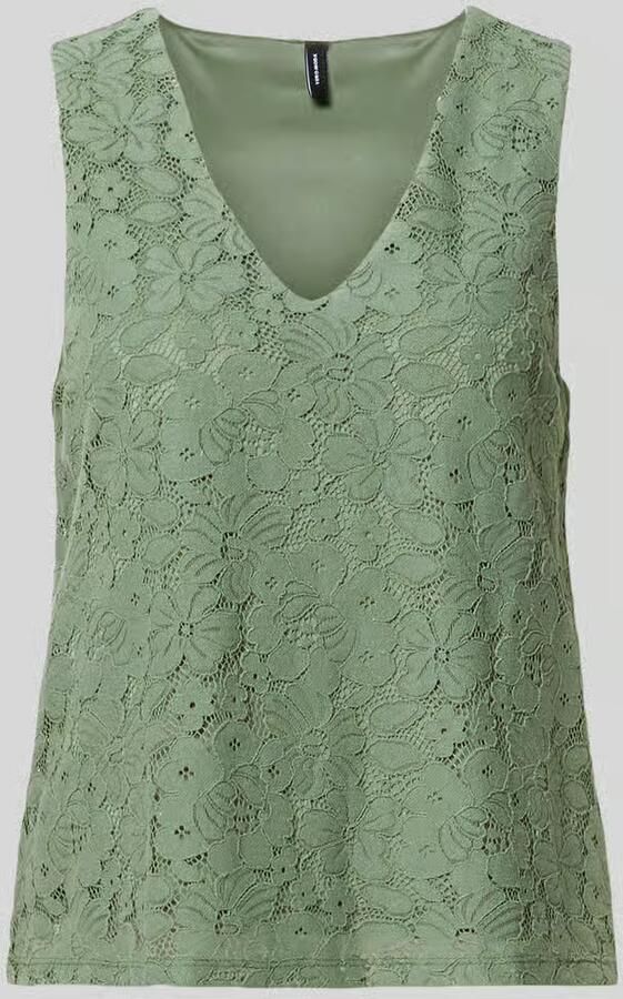 Vero Moda regular fit tanktop van katoenmix model 'HONEY'