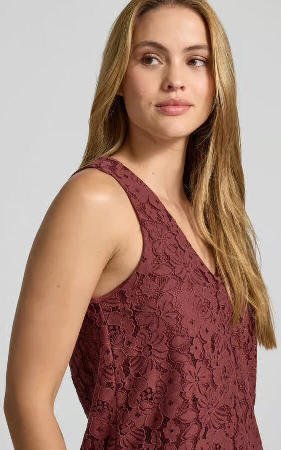 Vero Moda regular fit tanktop van katoenmix model 'HONEY'