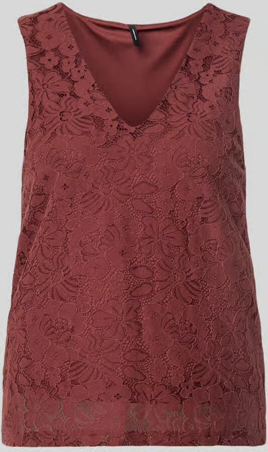 Vero Moda regular fit tanktop van katoenmix model 'HONEY' - Foto 2