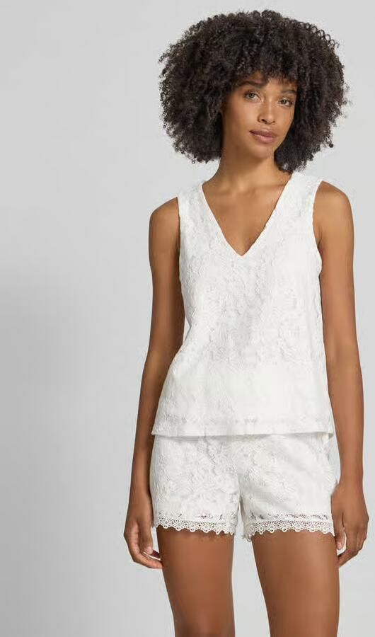 Vero Moda regular fit tanktop van katoenmix model 'HONEY' - Foto 4