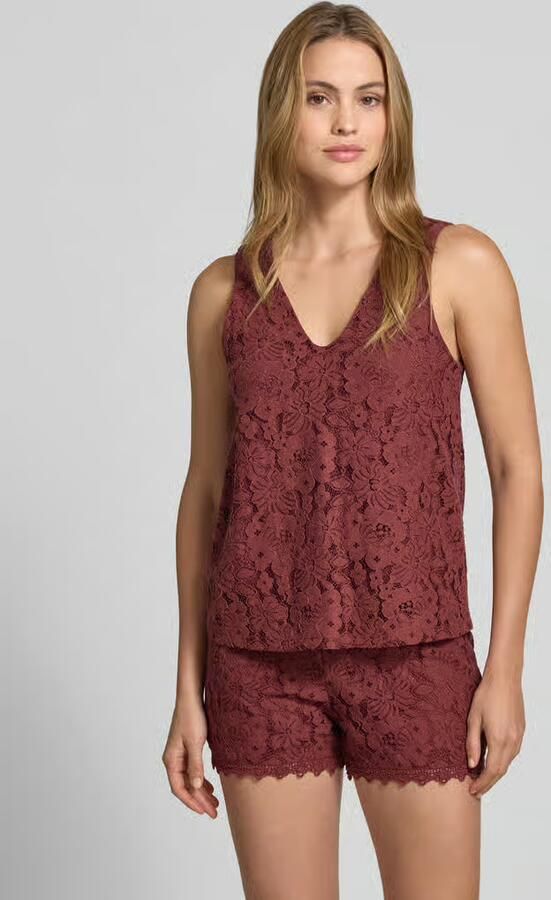Vero Moda regular fit tanktop van katoenmix model 'HONEY' - Foto 3