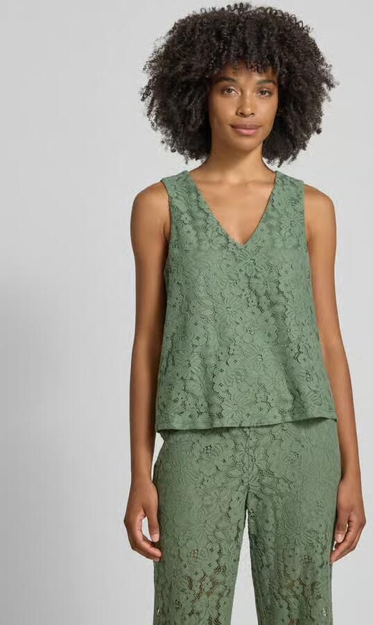 Vero Moda regular fit tanktop van katoenmix model 'HONEY' - Foto 5