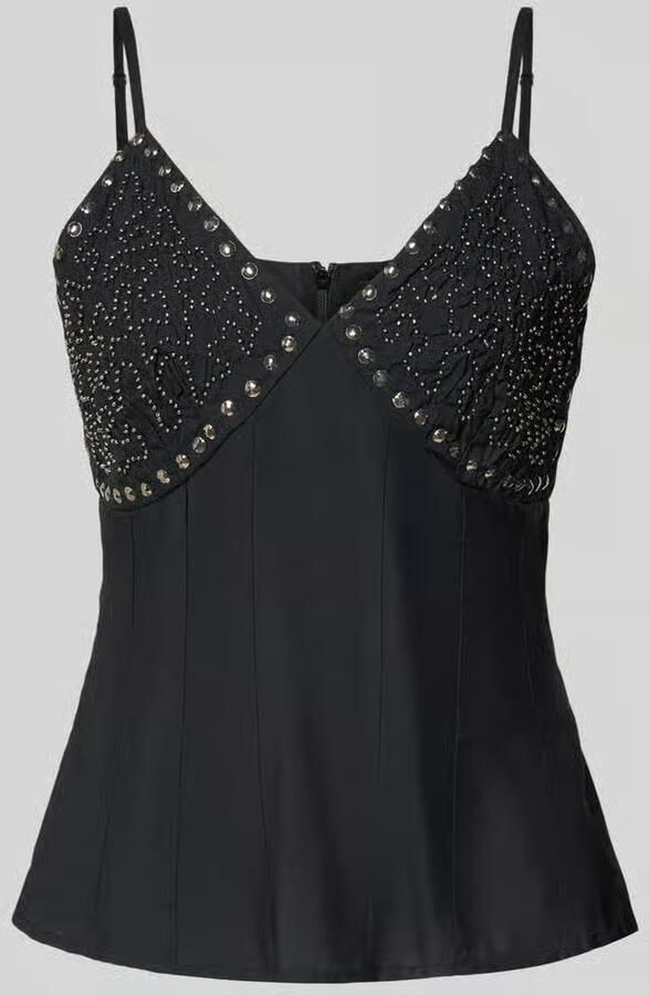 Vero Moda regular fit tanktop van viscosemix model 'HEATHER'