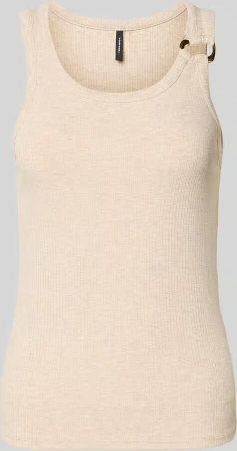 Vero Moda Regular fit tanktop van viscosemix model 'KIKI' - Foto 3