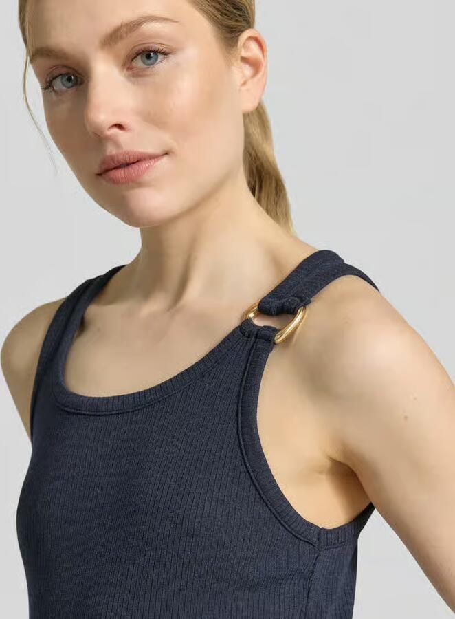 Vero Moda Regular fit tanktop van viscosemix model 'KIKI'