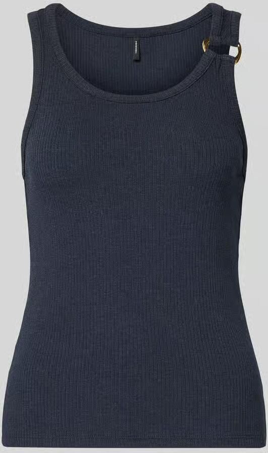 Vero Moda Regular fit tanktop van viscosemix model 'KIKI' - Foto 2