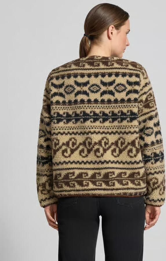 Vero Moda Regular fit teddyjack met ronde hals model 'LINDAU' - Foto 3