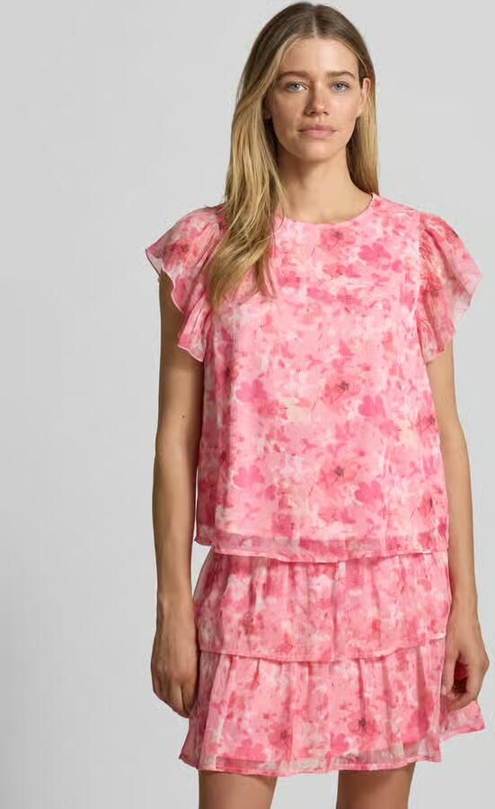 Vero Moda regular fit top van chiffon model 'SMILLA' - Foto 2