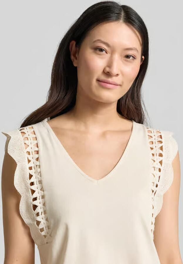 Vero Moda regular fit top van puur katoen model 'GABBY'